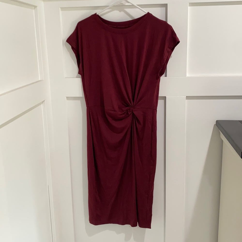 Maroon dress